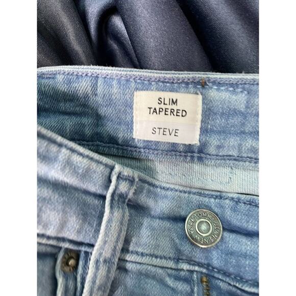 Tommy‎ Jeans Slim Taperes Seve Jean Shorts SIze 28 / 34 - Picture 6 of 8